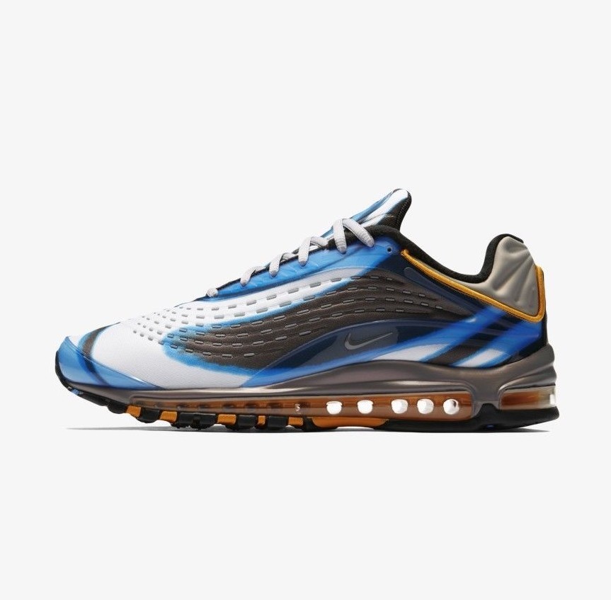 nike air max deluxe blue orange